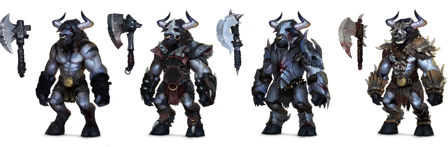 Crowfall’s seventh class is the mighty minotaur.