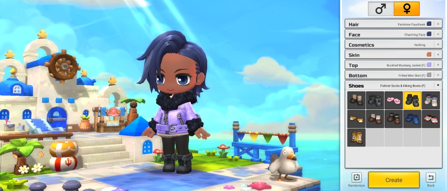 So I found this site that lets you make anime-style avatars, so I made a  couple versions of my character! : r/MapleStory2