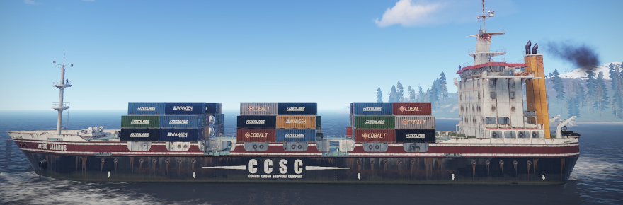 Rust's latest update adds in-game cargo ship event, introduces new gun and gear | Massively