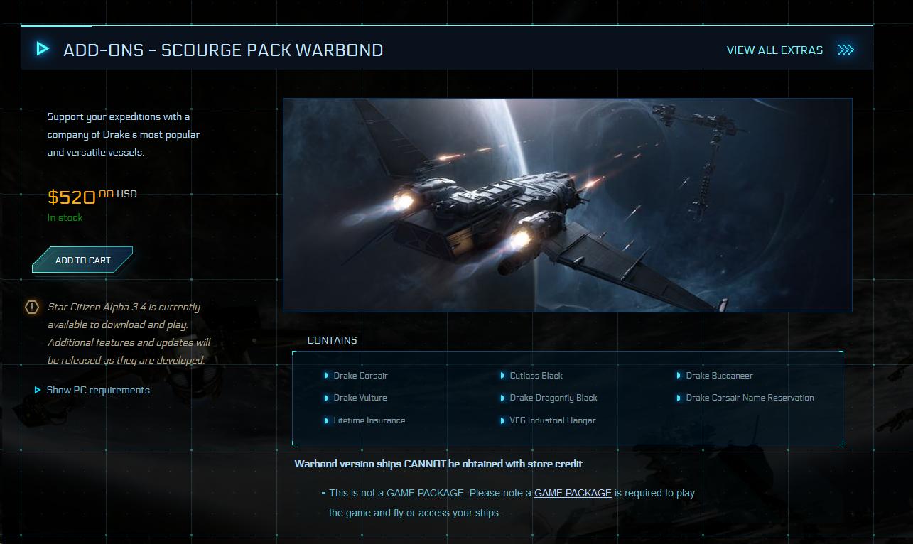 Star Citizen releases new Drake Interplanetary Corsair for sale along with  ship name reservations | Massively Overpowered