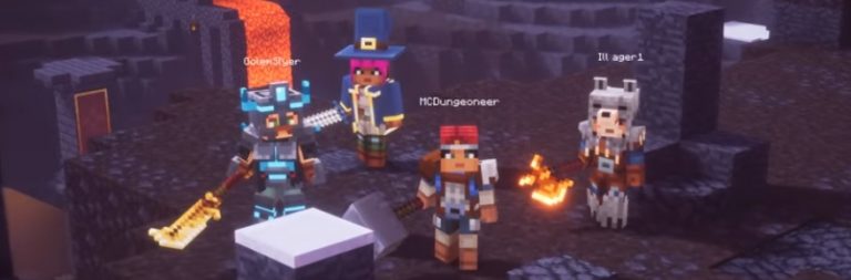 E3 2019 Minecraft Dungeons Delays To 2020 Drops New Trailer Massively Overpowered - dungeon quest roblox loot drops