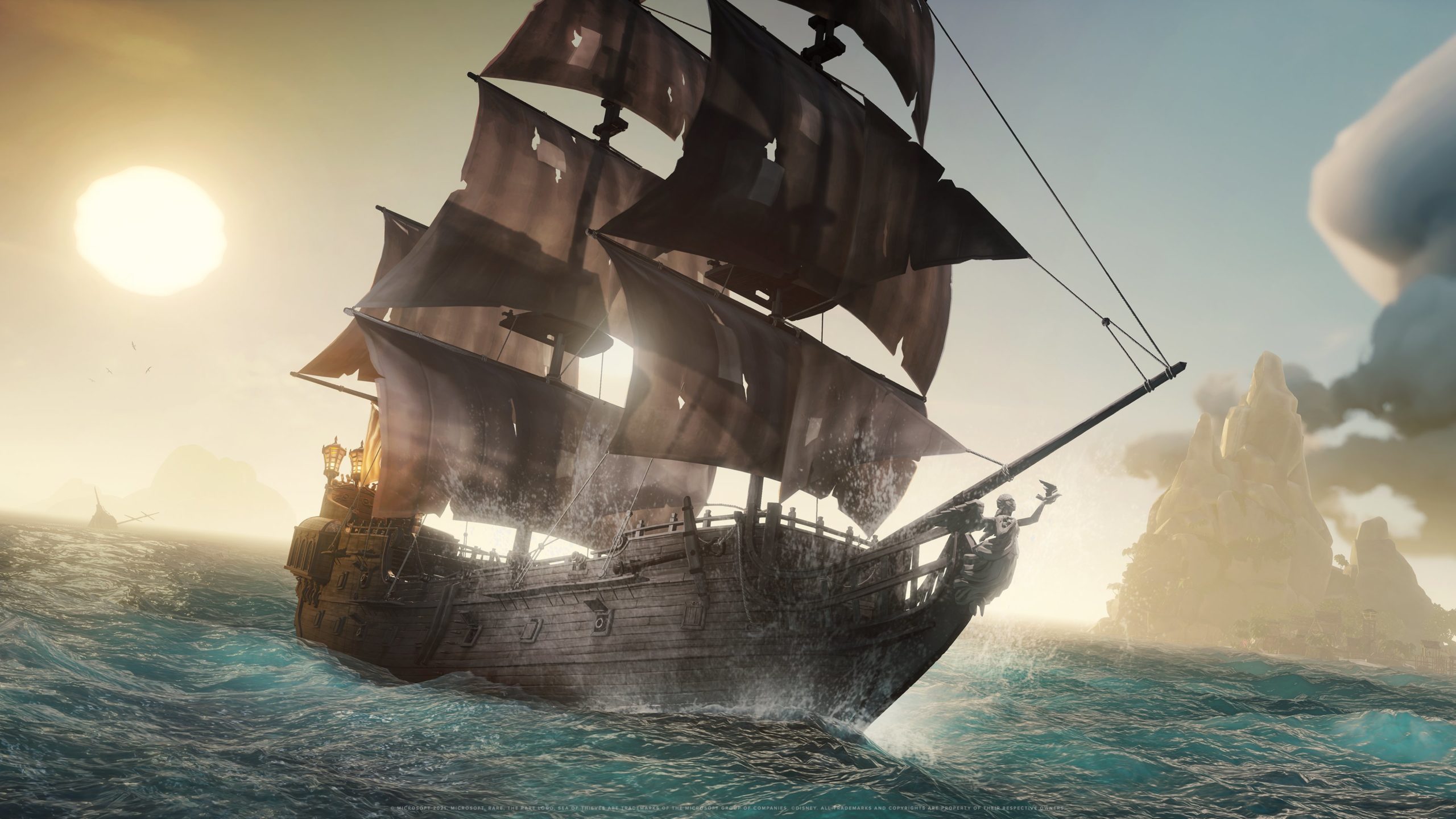 Sea Of Thieves Drops New Teaser Gallery For A Pirate S Life Massively Overpowered