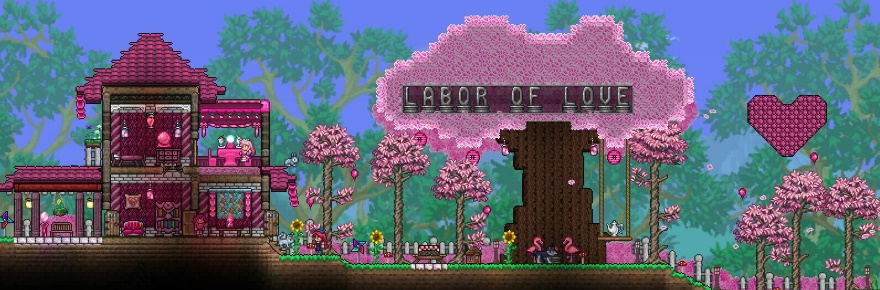 Terraria: Labor of Love is Out Now!