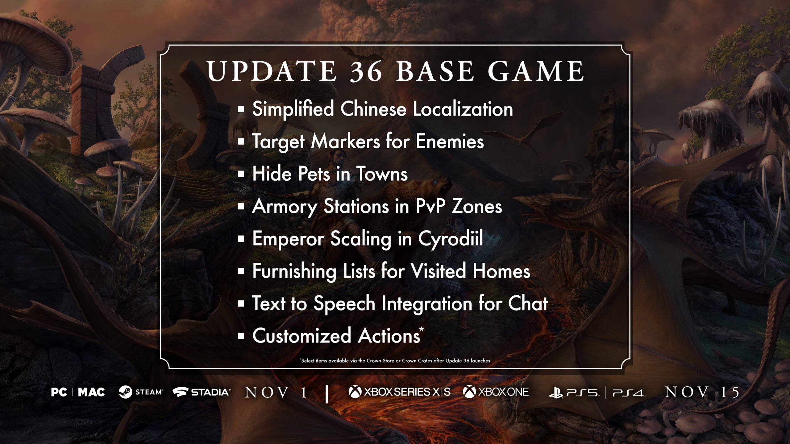 The Elder Scrolls Online Update 2.21 Released for Update 31 This September 8