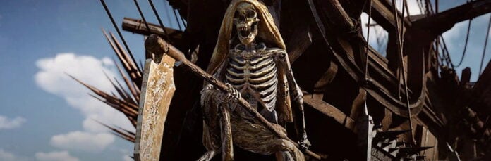Skull and Bones menampilkan cara pemain mendandani bajak laut dan kapal
mereka