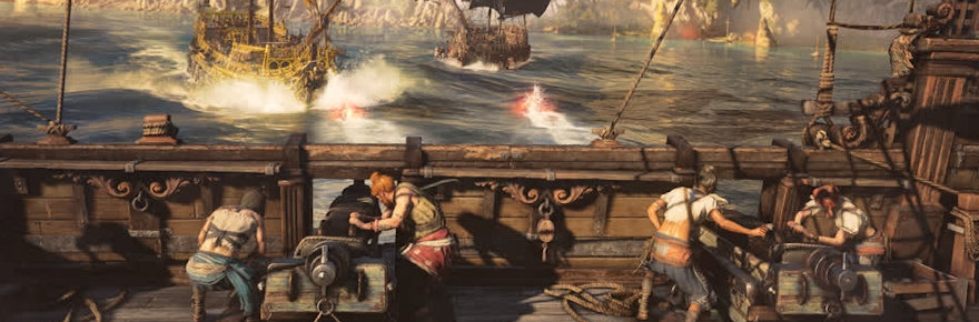 Skull and Bones tweaks the UI, fixes mission bugs, and makes multiplayer calls for help louder