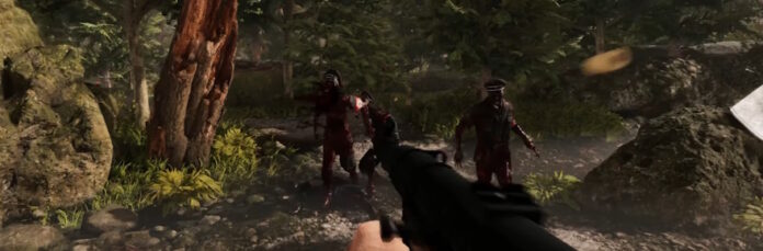 Online multiplayer survival shooting game, fps, and zombie game
