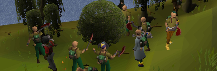 Gather your friends for a Woodcutting party in Old School Runescape