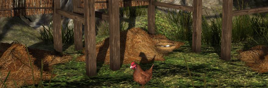 Shroud of the Avatar adds a chicken spawner and hands out confetti eggs in Release 124
