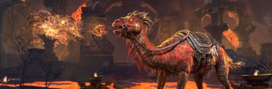PSA: Elder Scrolls Online gifts all subscribers with a free… dragon camel?